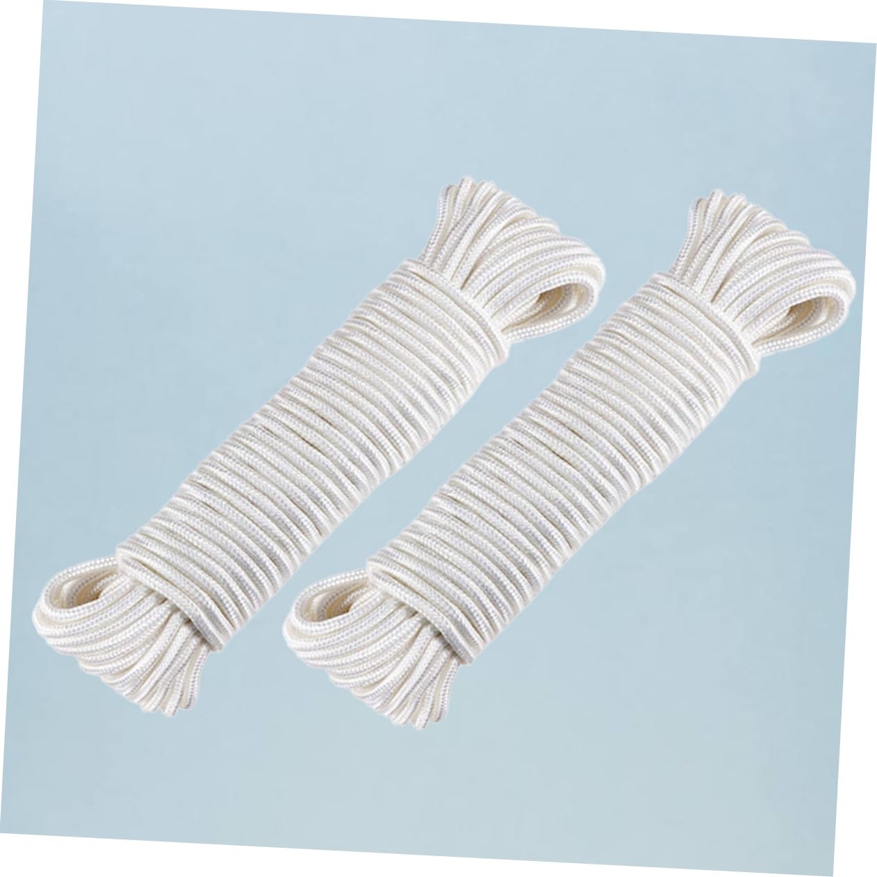 Generic Tent Guyline Ropes 2pcs 4mm White 10m Durable Camping Tool Rope for Outdoor