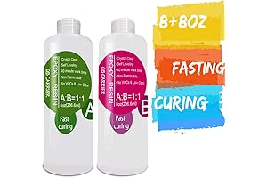 Quick Cure Epoxy Resin Crystal Clear 2 Part Casting Resin