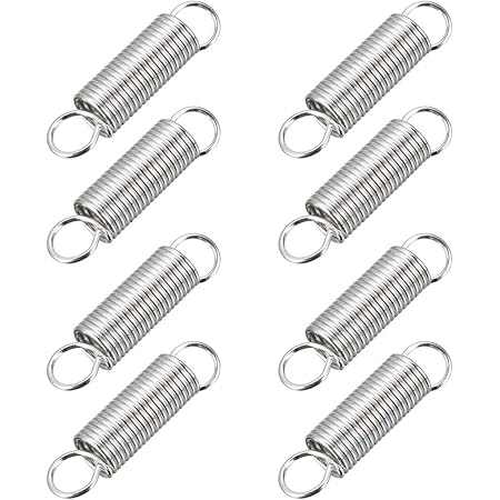 10 Stück 304 Edelstahl Spannfedern 110mm - Hochleistungs-Zugfedern Für Verschiedene Anwendungen