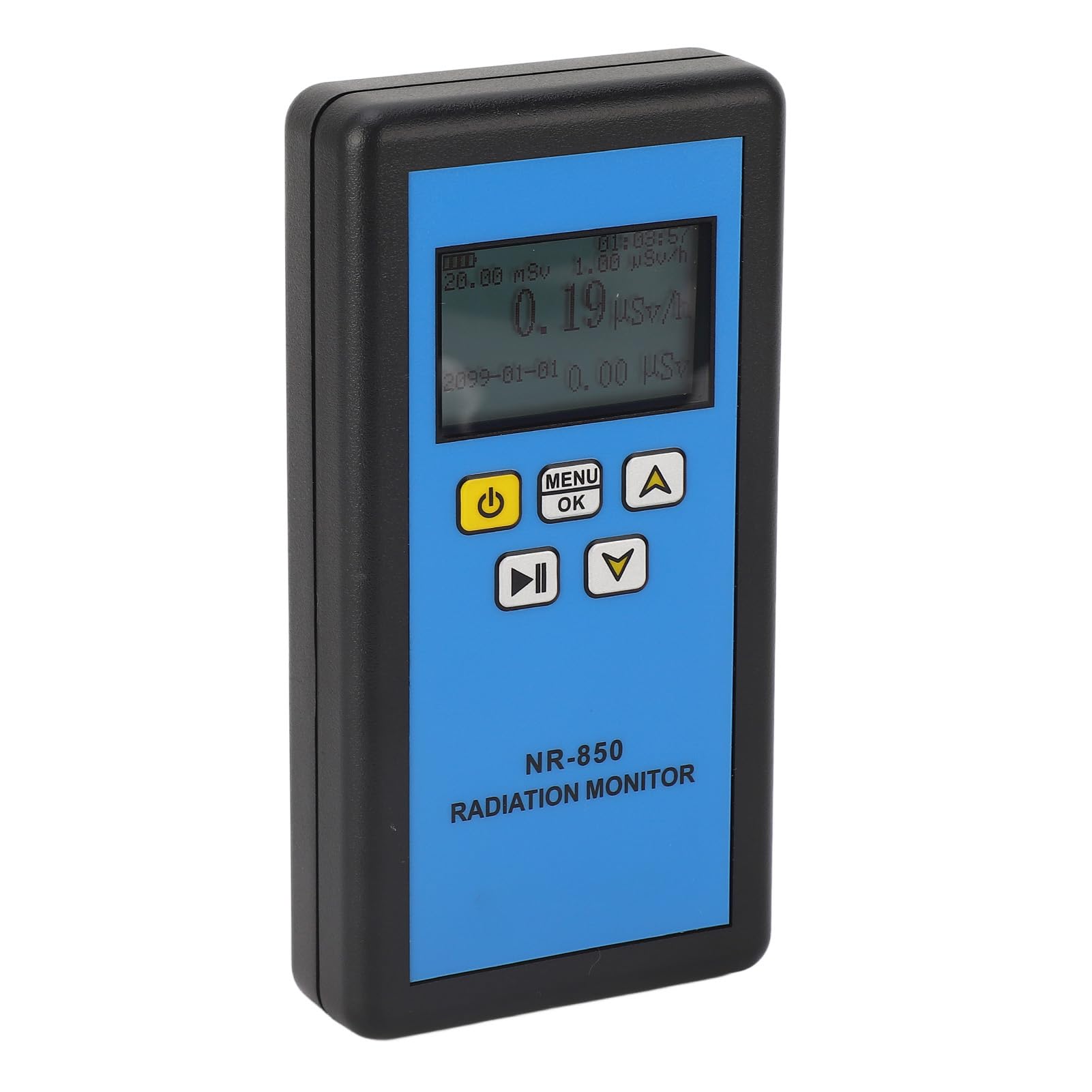 Duokon Strahlungsdetektor-Dosimeter mit Geigerzählerrohr, NR 850 Nuklearstrahlungsmonitor 0,00 Bis 1000 μSv H, LCD-Alarm für den Einsatz in Heiminspektionslaboren in Kernkraftwerken