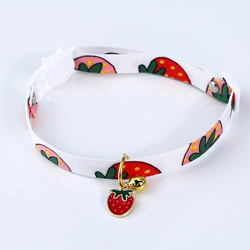 Entaifeng Collar de gato con colgante de campana y pajarita para perros pequeños, taza de té para niña, chihuahua yorkie, accesorios de disfraz,