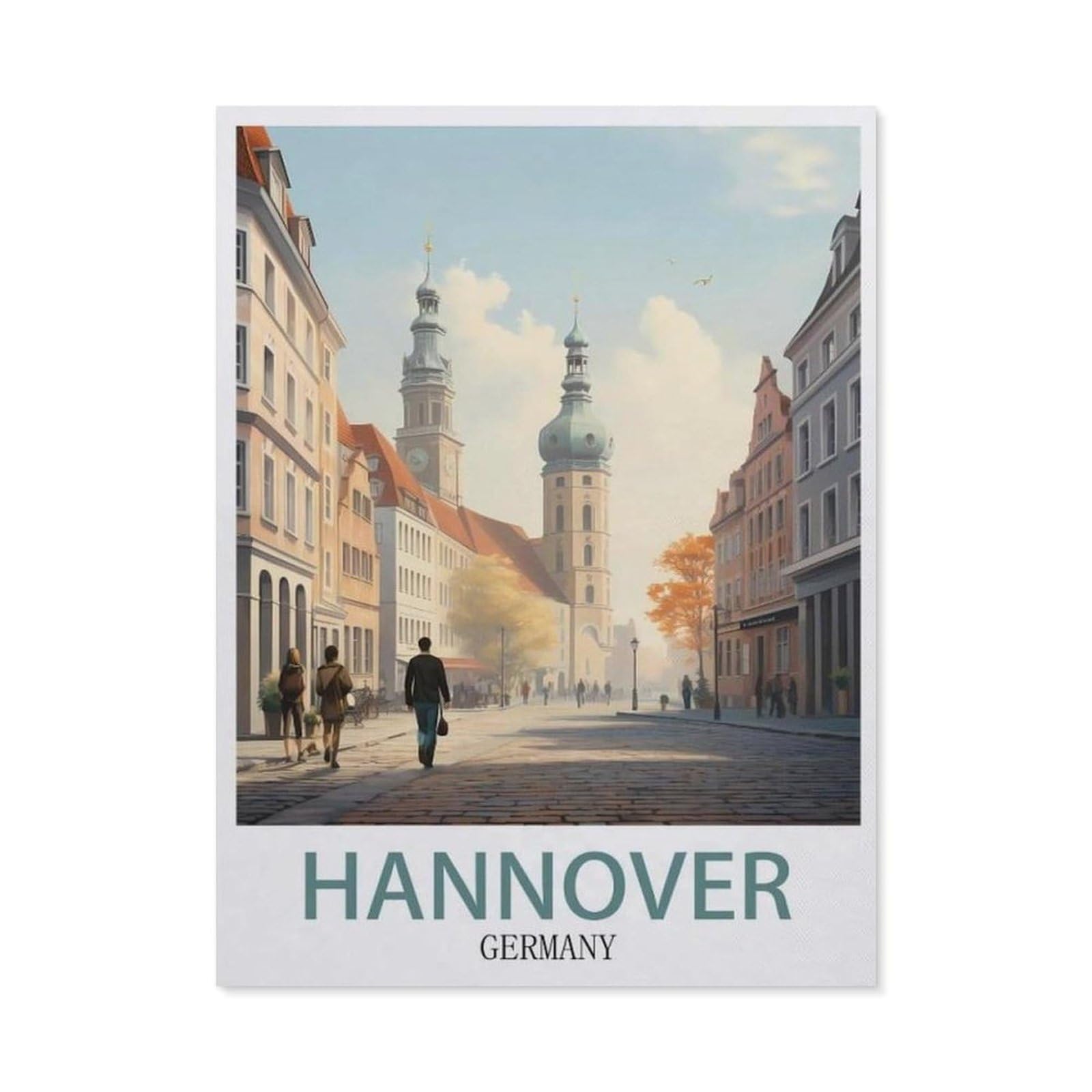 1000 Piece Jigsaw Puzzles for Adults,Hanover Germany,Classic Puzzle Difficult Puzzle Fun Creative DIY Toys Gifts for Girls And Boys, Family Games(75x50cm)-AY5 — image 1