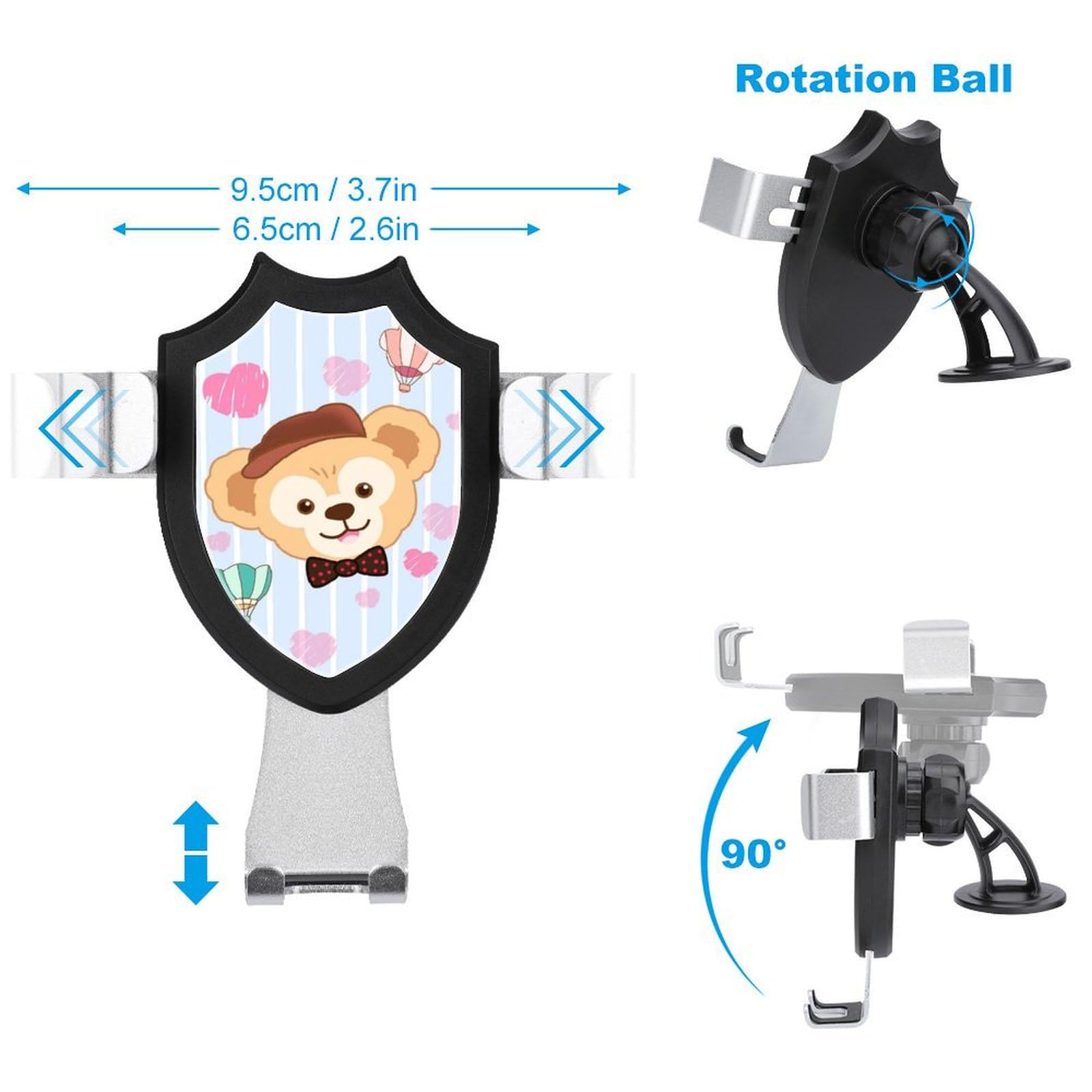 Amazon | ディズニー ダッフィー（Duffy） 車 車載スマホスタンド 携帯