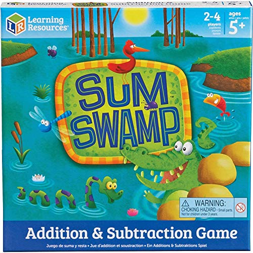 Learning Resources - Sum Swamp - Additions And Subtraction Game