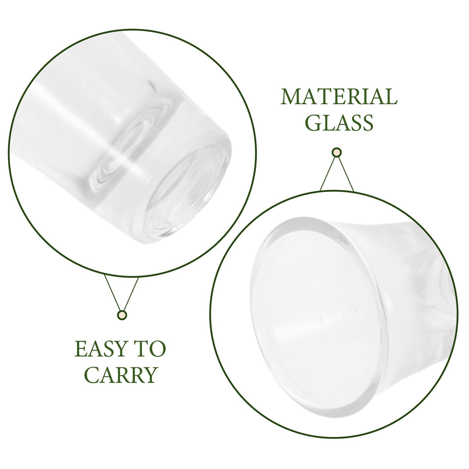 24 Petits Verres à Shot en Verre Transparent 15 Ml – Lot de 24 Coupes de Communion Religieuse Polyvalentes, pour Cérémonie, Dégustation Saké, Camping et Usage Maison