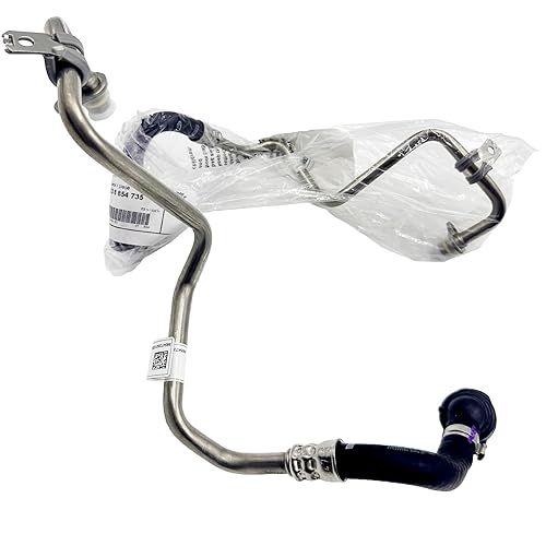 OEM Parts, B46 B48 turbocharger coolant line, For 2015-2024 BMW