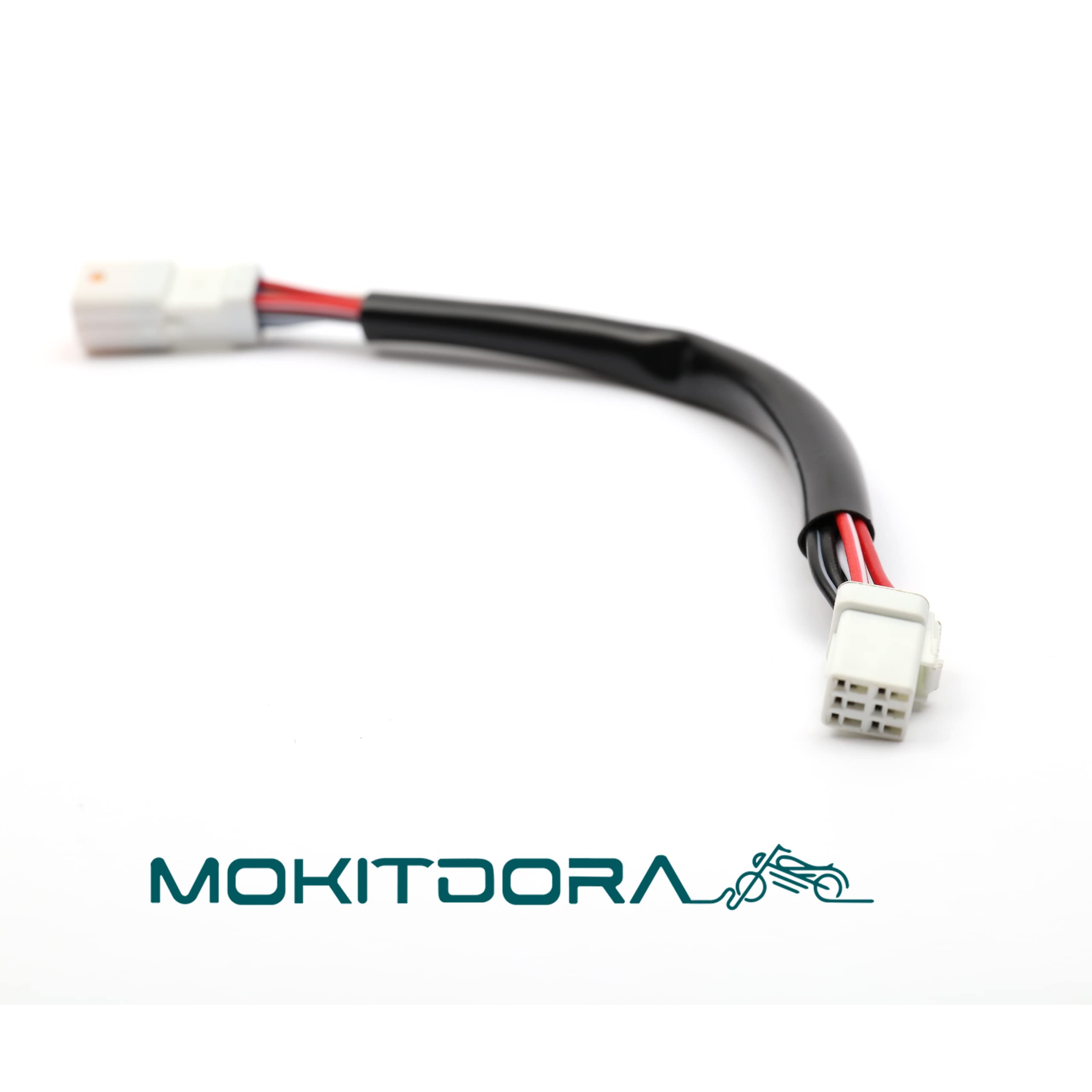 MoKitDora 6 Inch Handlebar Electronic Throttle by Wire Extension Harness for 2016-up Harley Softail Touring