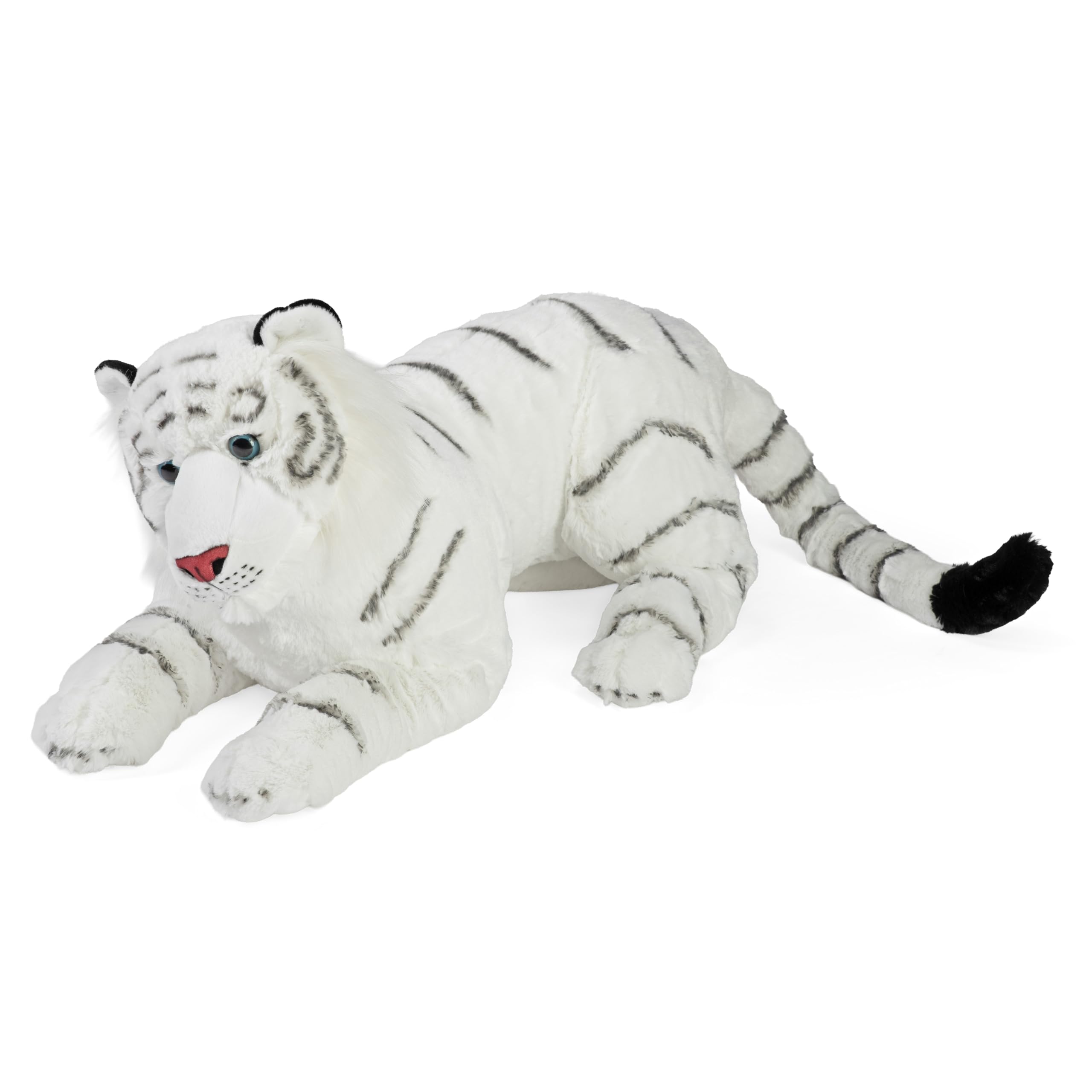 Amazon.com: Wild Republic Jumbo White Tiger Plush, Giant Stuffed