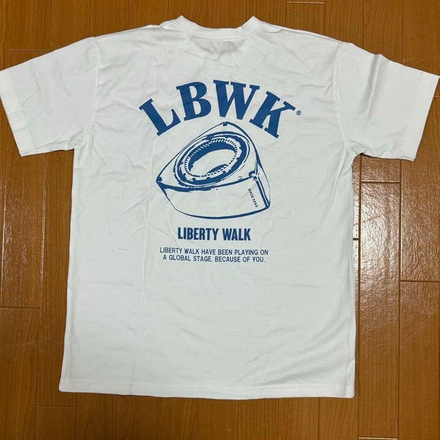 LIBERTY WALK XL Tシャツ Amazon.co.jp: Liberty Walk T-Shirt White White XL Short