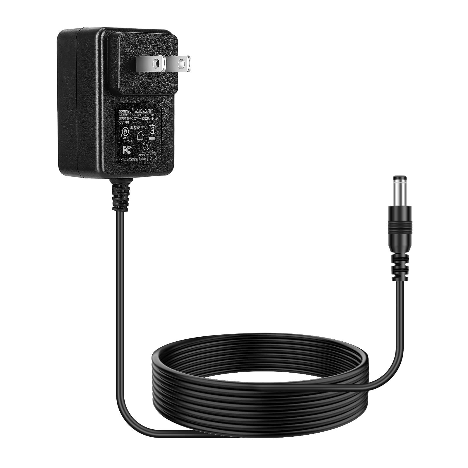Photo 1 of 12V Charger for Ride On Toys Car with 5Ft Cable, Supply Power Charger for Wrangler SUV, Kid Trax, Dynacraft, Car Electric Toys Ride On Charger