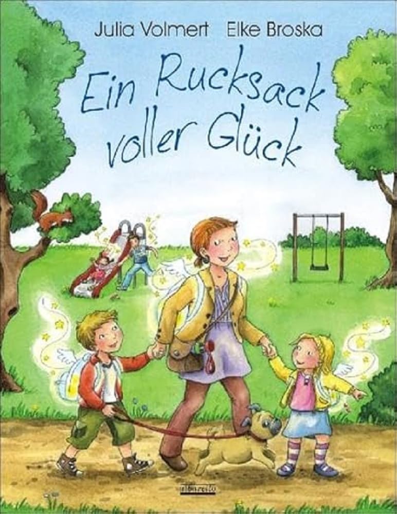 Glücksrucksack Bilderbuch – Glücklich sein – Mit 5 Glückspostkarten