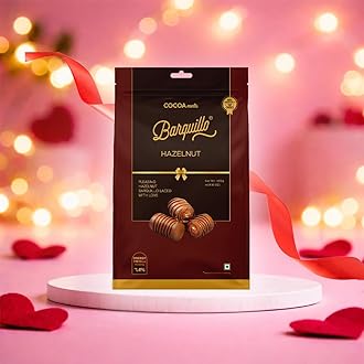 Premium Hazelnut Chocolate Pouch - 20 Pcs (400 gm) | Hazelnut Cream Filled Biscuit Roll imported | Dubai couverture taste | Valentine's Day Gift Pack Celebration specially for Festivals