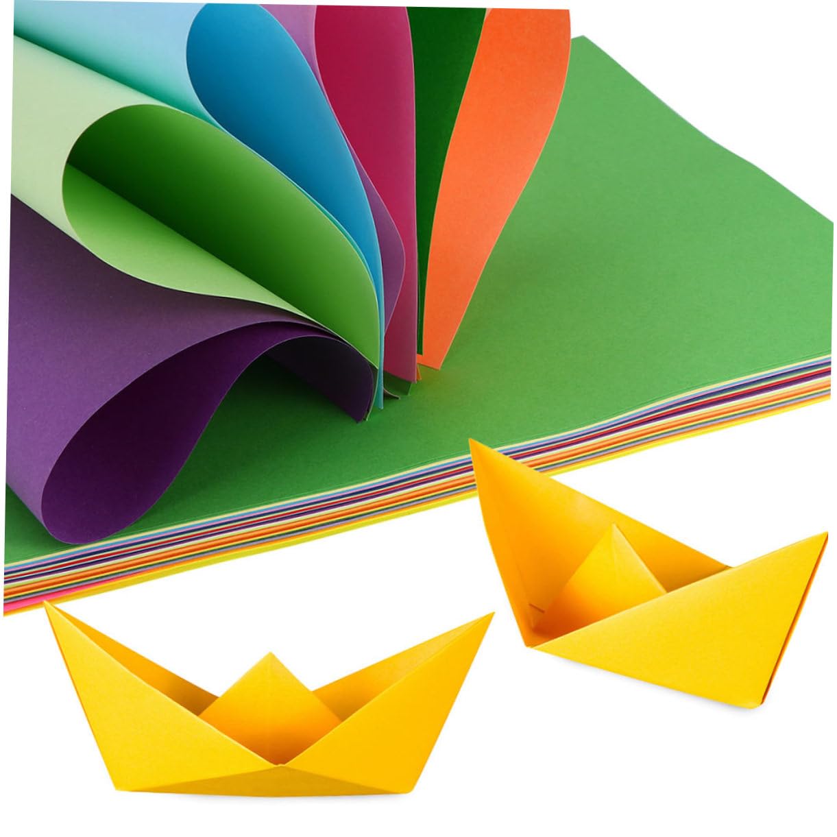 Carta Origami DIY Ragazzo Ragazza 200 Fogli Carta Colorata a Doppia Faccia