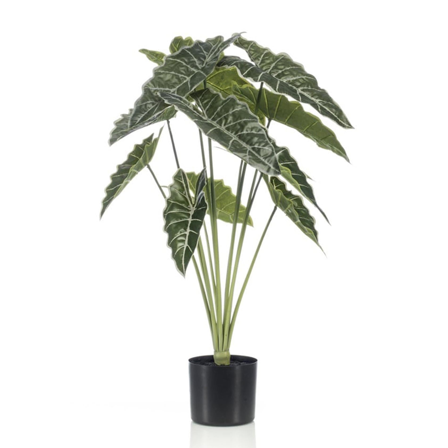 Alocasia plante artificielle sans arrosage pour un décor vert facile d'entretien