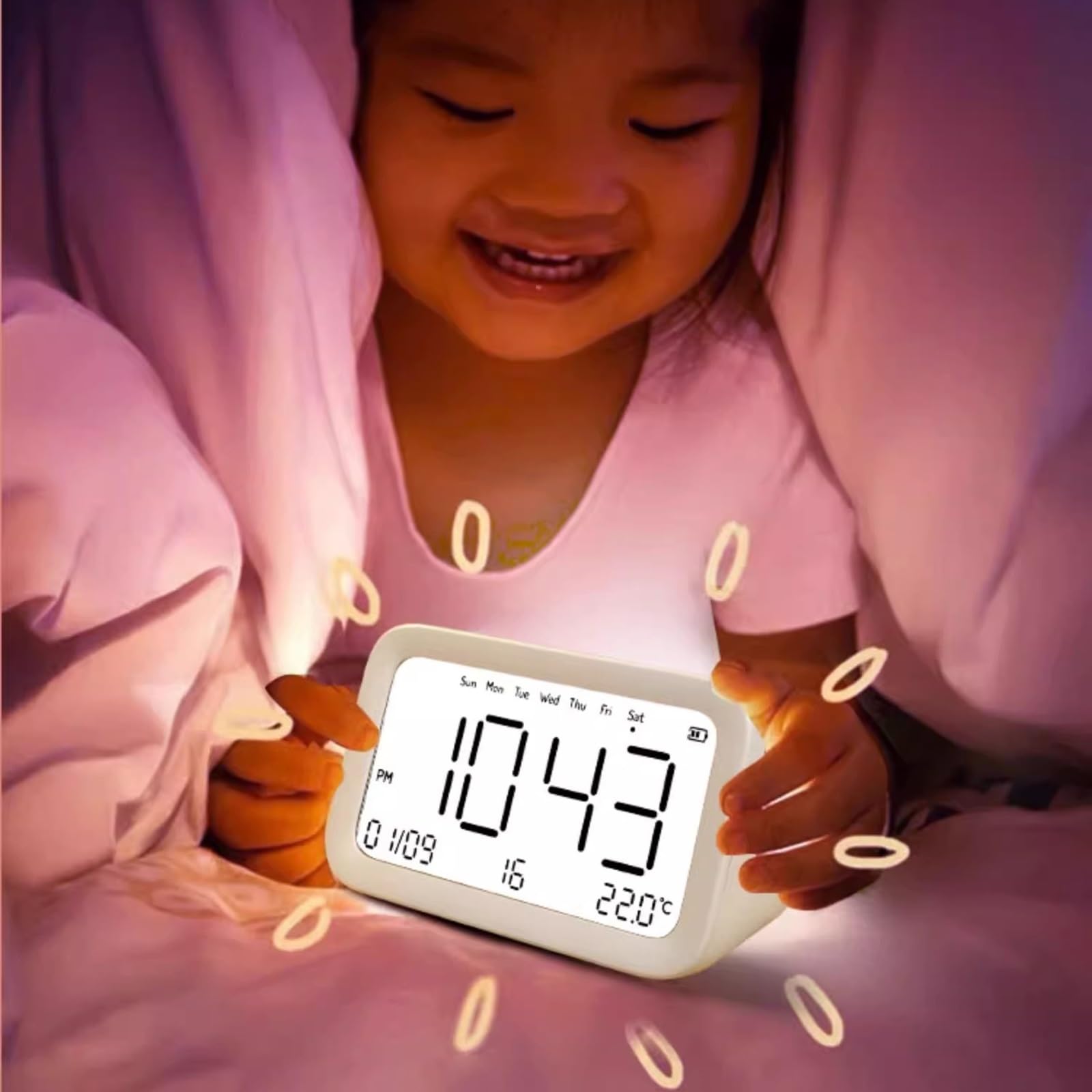 Sveglia da Comodino Sveglia for Camere Da Letto Orologio Digitale