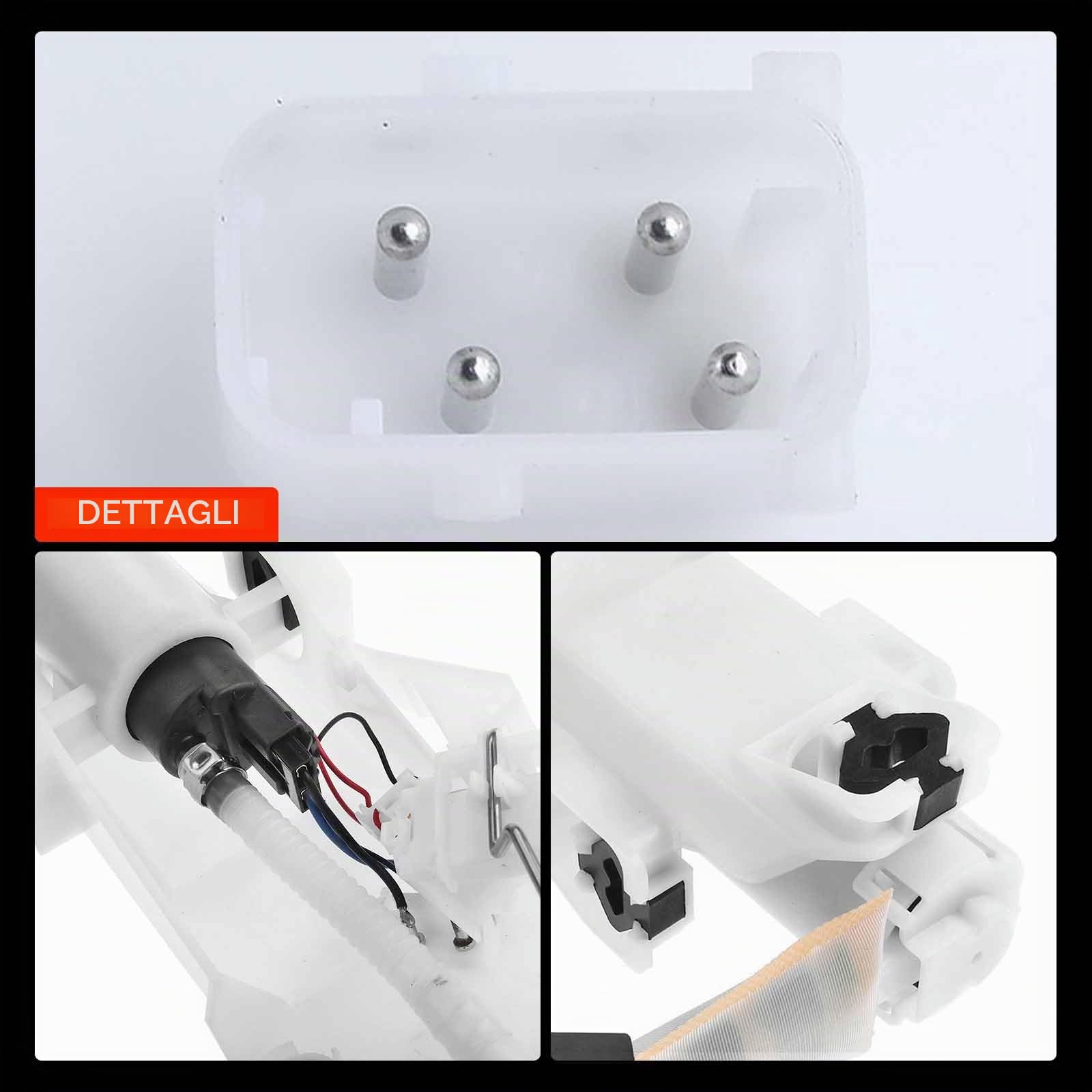 Frankberg Pompa del carburante pompa della benzina modulo dell'unità di | senza sensore di pressione, 4 pin, 16146756323, 16141183687; Compatibile con: Z3 R.o.a.d.s.t.e.r E36, Z3 Coupé E36