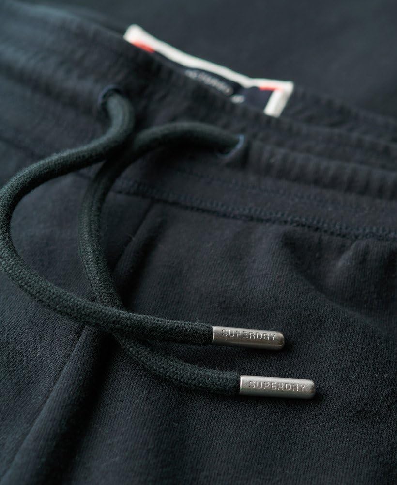 Superdry Damskie spodnie do biegania Athletic Essentials z paskami i zawinięciem