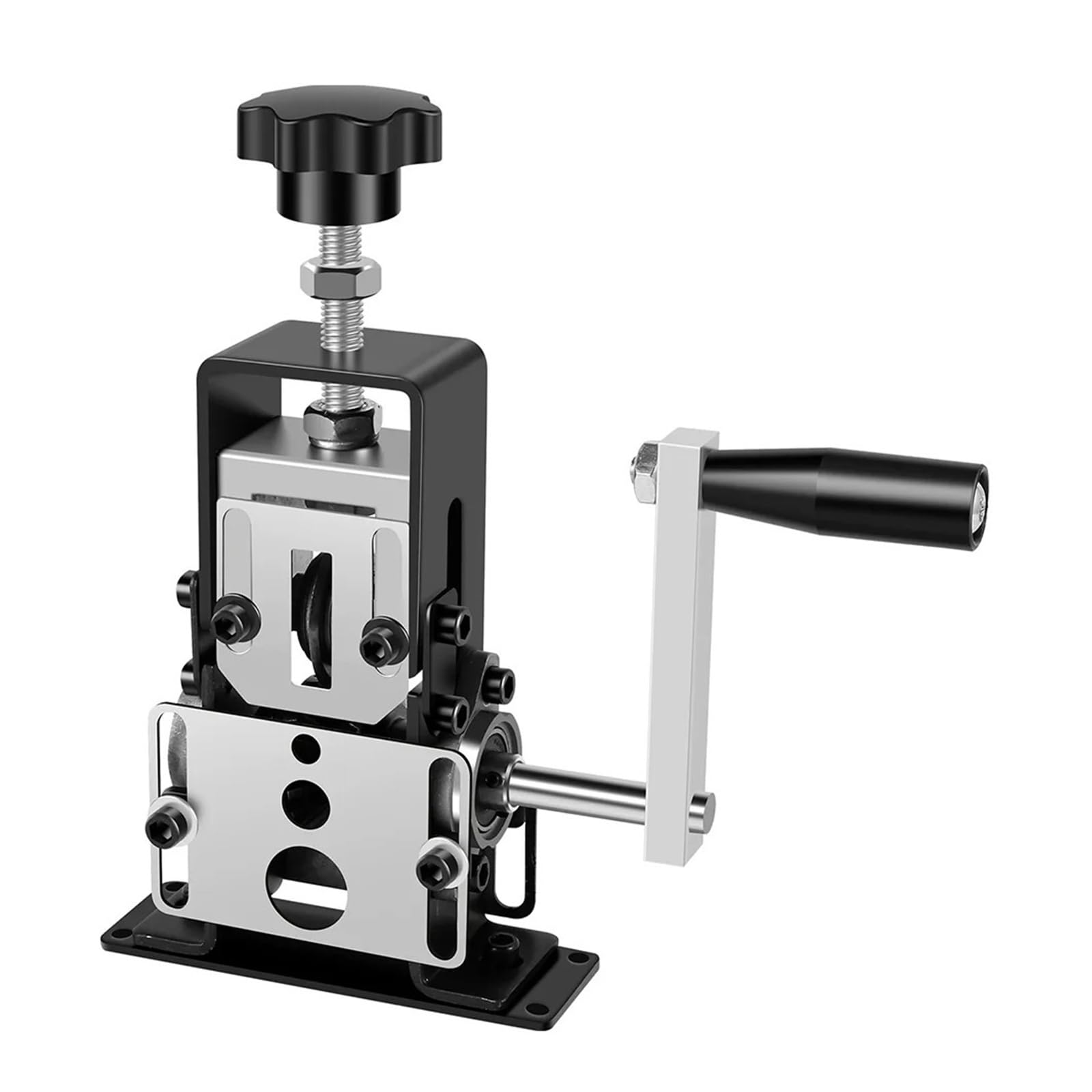 Wire Stripper Machine, Wire Stripper Manual Wire Stripping Tool Portable Electric Drill Powered Wire Peeler Hand Crank