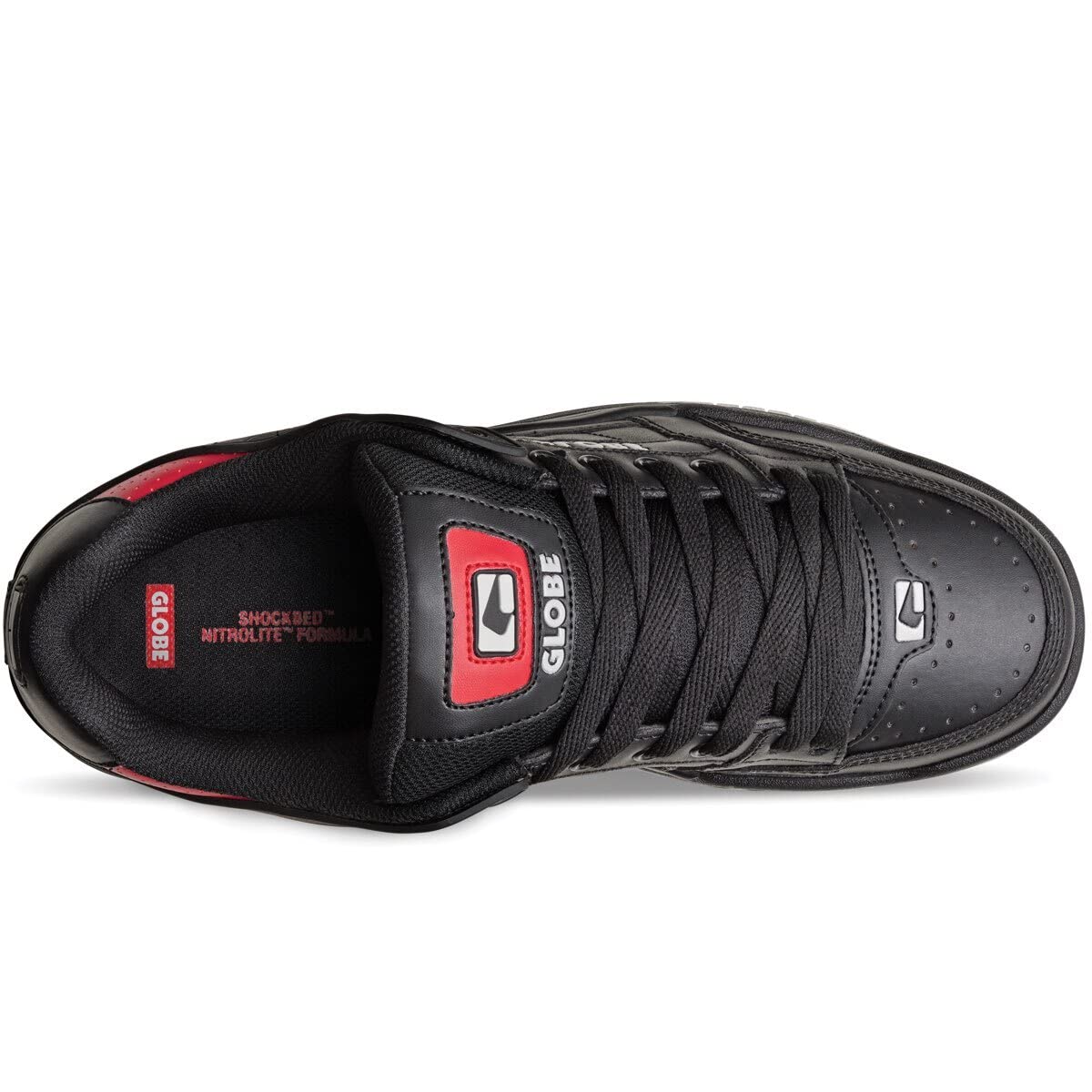 Globe Men's TILT Sneakers, Black/Black TPR, 10 M US — view 2