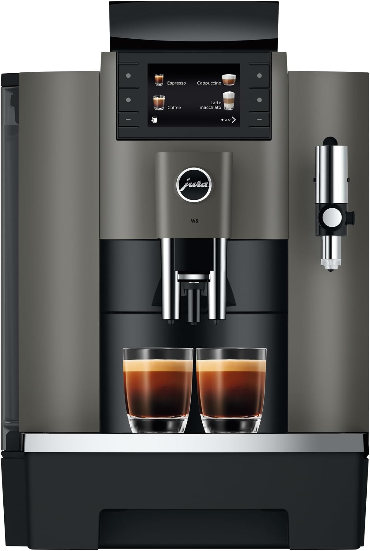 W8 Dark Inox, 15650, Automatic Coffee Machine