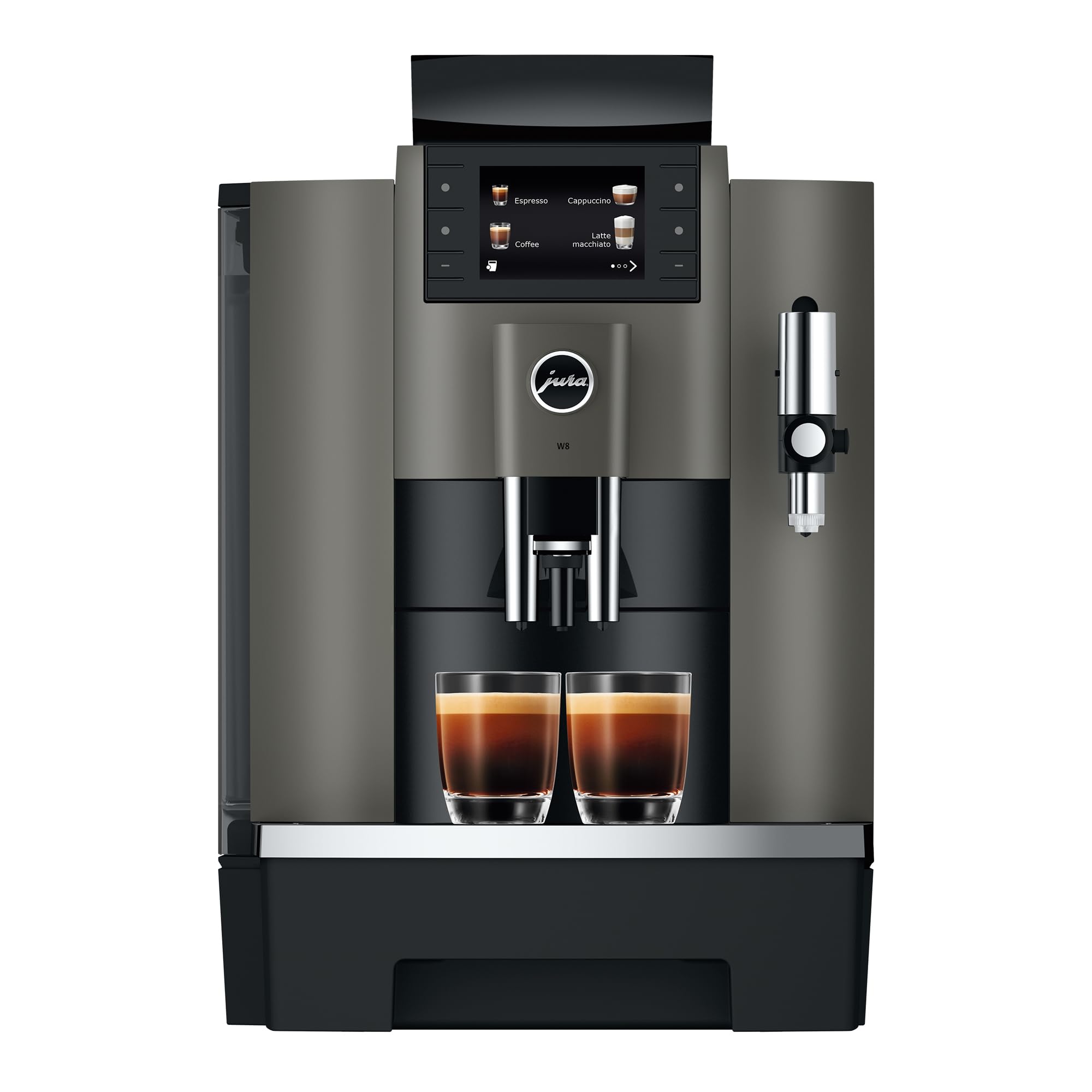 Jura W8 Dark Inox 15650 Automatic Coffee Machine