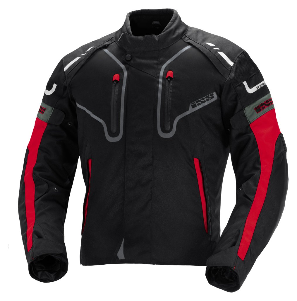 IXS Men's Torres Jacket (Black/Red, Medium) : Amazon.in: Clothing