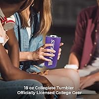 Vista 29 de Campus Colors Vaso de acero inoxidable de la NCAA perfecto para el día del partido, 18 onzas, doble pared, mantiene las bebidas perfectamente