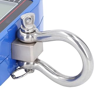 Gearwell Digital Crane Scale, 1500kg 3000lb Electronic Hanging Scale with LCD Display, Industrial Weighing Scale, Heavy Load Measuring Hoist Scale