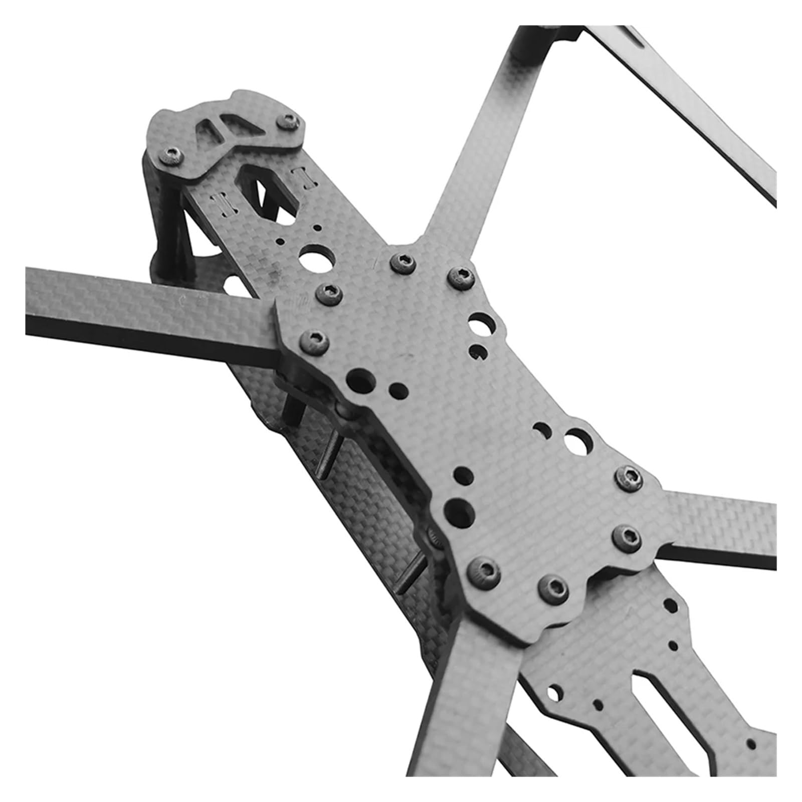 MARK V2 8/9/10 Zoll 3K Carbonfaser H-Typ FPV Drohnenrahmen-Kit 367/387/427 mm Radstand for Freestyle-Langstreckenrennen(9inch Frame)