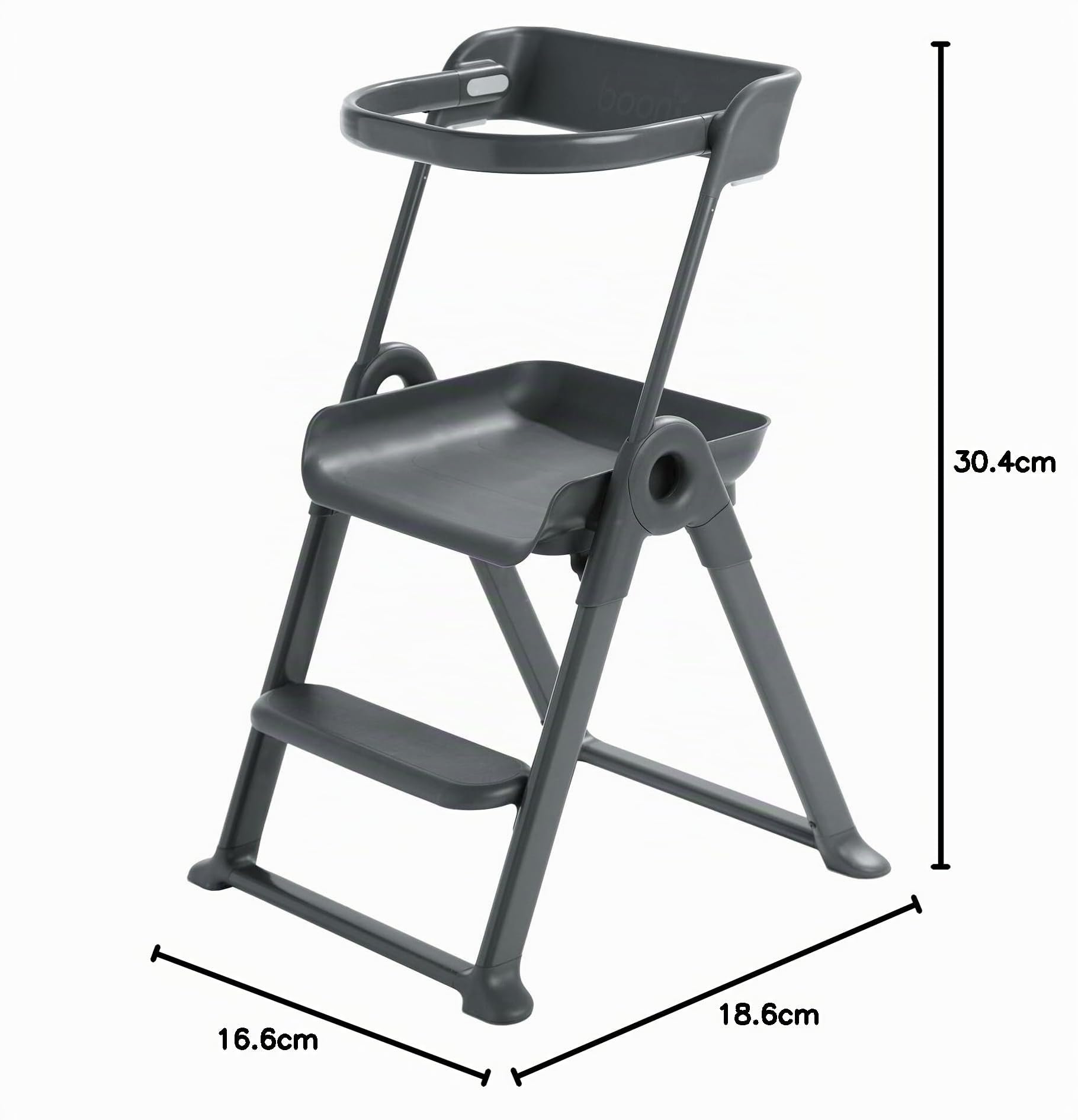 Boon Pivot Toddler Tower Folding Step Stool for Kids 21.75x22.75x34.75 Montessori Kitchen Helper