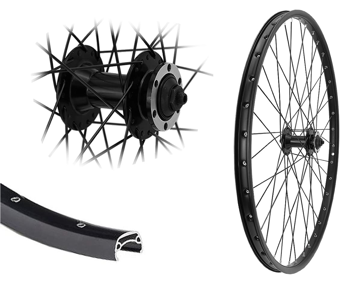 Bärwinkels Vorderrad 27,5" BE25 Disc schwarz Nabe Scheibenbremse 6-Loch 25-584 Hohlkammer