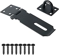 Vista 26 de Alise MS9B-5C-2P - 2 cerraduras de puerta, cierre de seguridad de acero inoxidable SUS 304 de 5 pulgadas, con tornillo de fijación para puertas