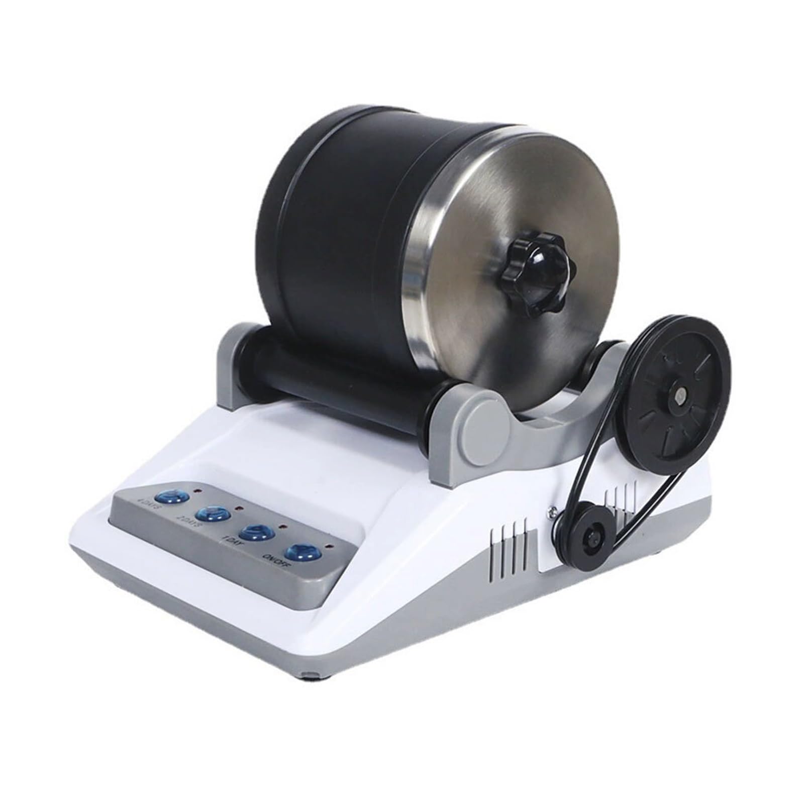 CUDTAPI Electric Rock Tumbler Scientific Experiment Set With Rough Gemstones Polishing Grits For Adult Kids Polishing Machine
