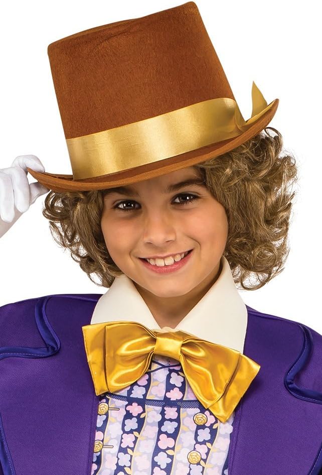 Willy Wonka and the Chocolate Factory: Willy Wonka Wig for Kids by Rubies, No Size
