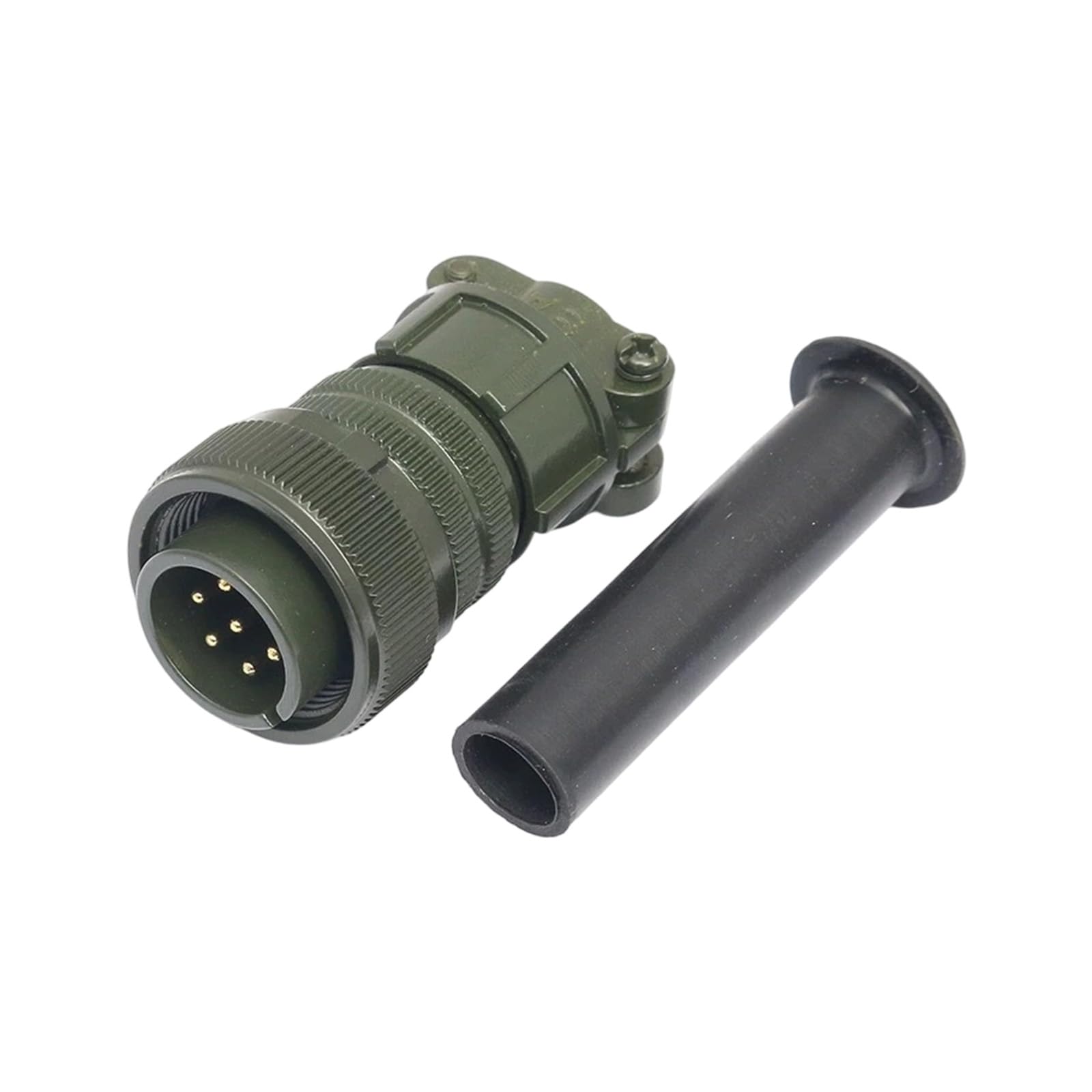 MS5015 Connector Aviation Plug Socket 7Core with Highly Conductivity Copper Components Vibrations Resistance Link