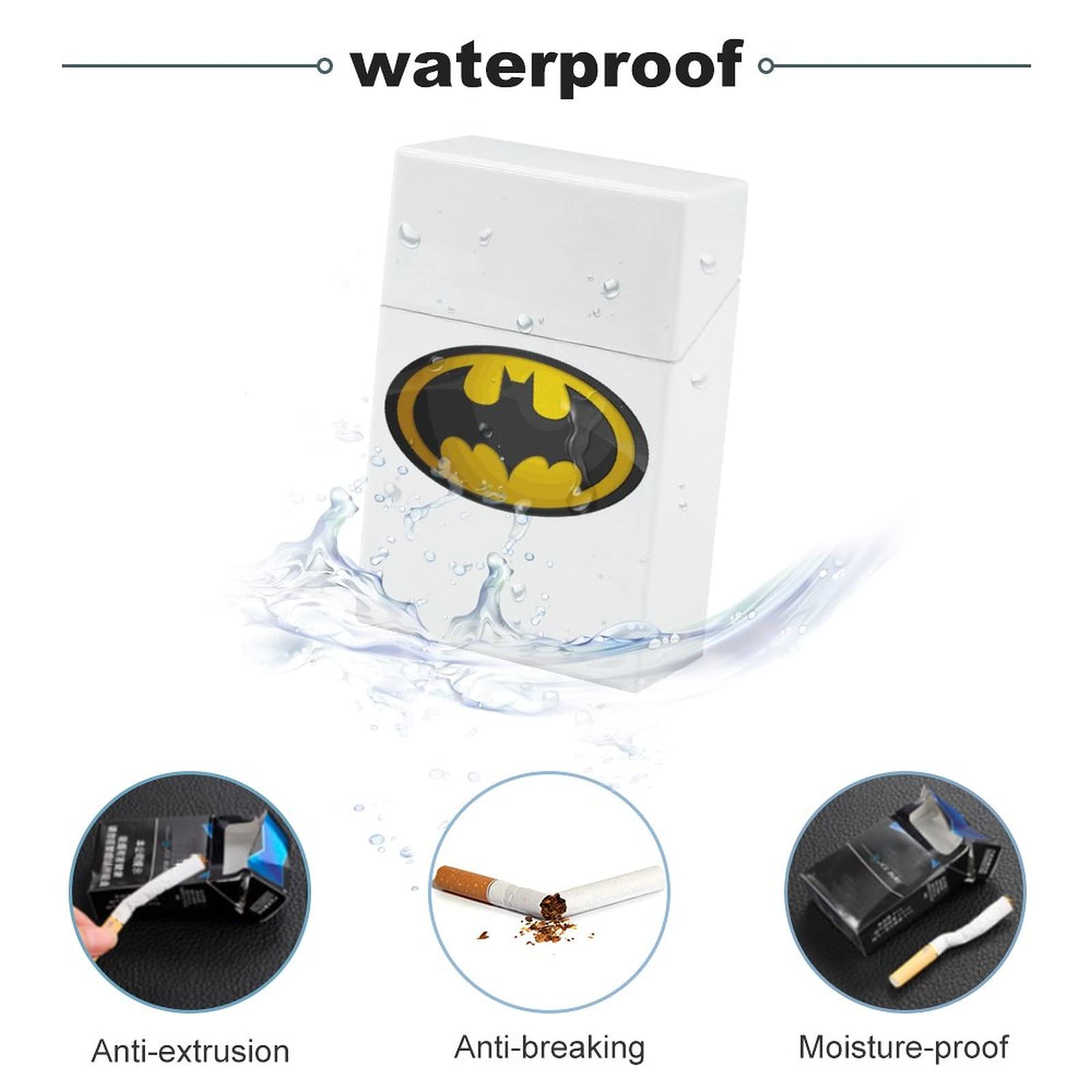 ♥サマーセール♦稀少レアゴールデンバット オーストリッチタバコケース Amazon | タバコケース 20本収納 煙草入れ バットマン シガレット