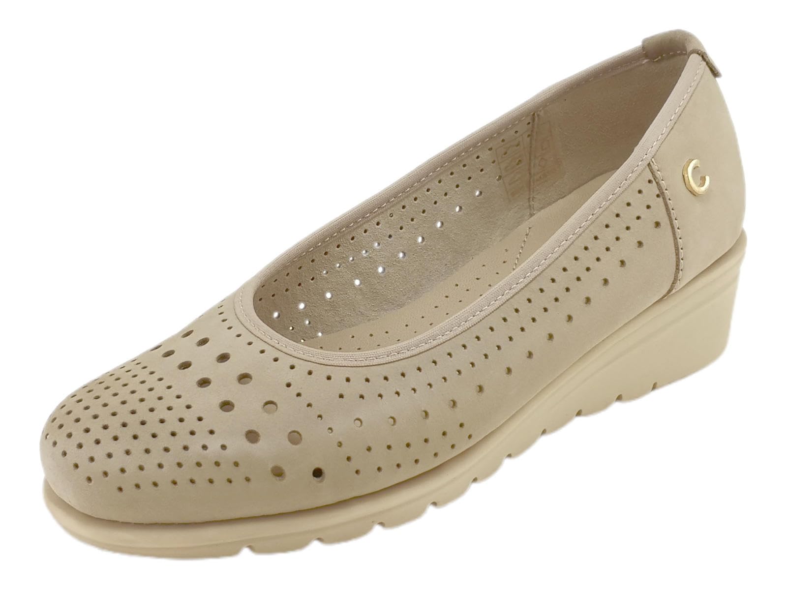 Cinzia Soft IV2123266 002 - Ballerine Zeppa Donna in Pelle