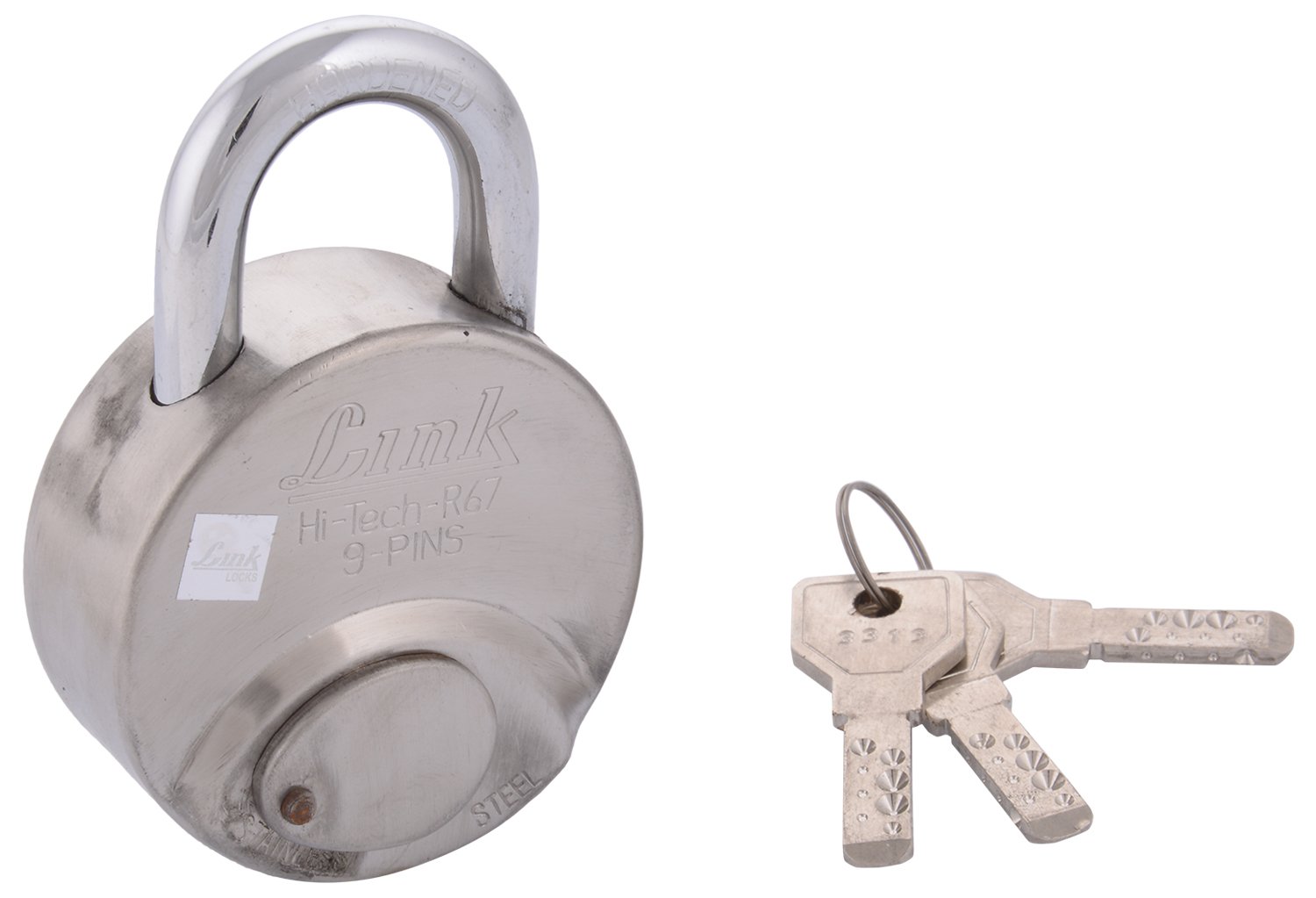 Link Hi-Tech R67 Double Locking 67mm Steel Lock with Hardened