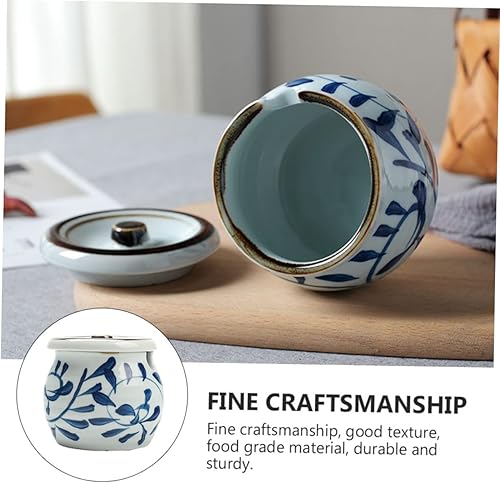 Miniatura 4 de Salero de cerámica, recipiente de vinagre de cerámica, recipientes de almacenamiento de cerámica, recipientes de azúcar, recipiente de café,