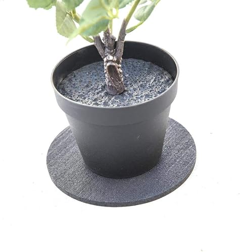 Miniatura 6 de RevTime - Salvamanteles de goma redonda resistente de 10.0in para alfombrilla de corcho de goma, soporte para macetas, elegante, forma de establecer