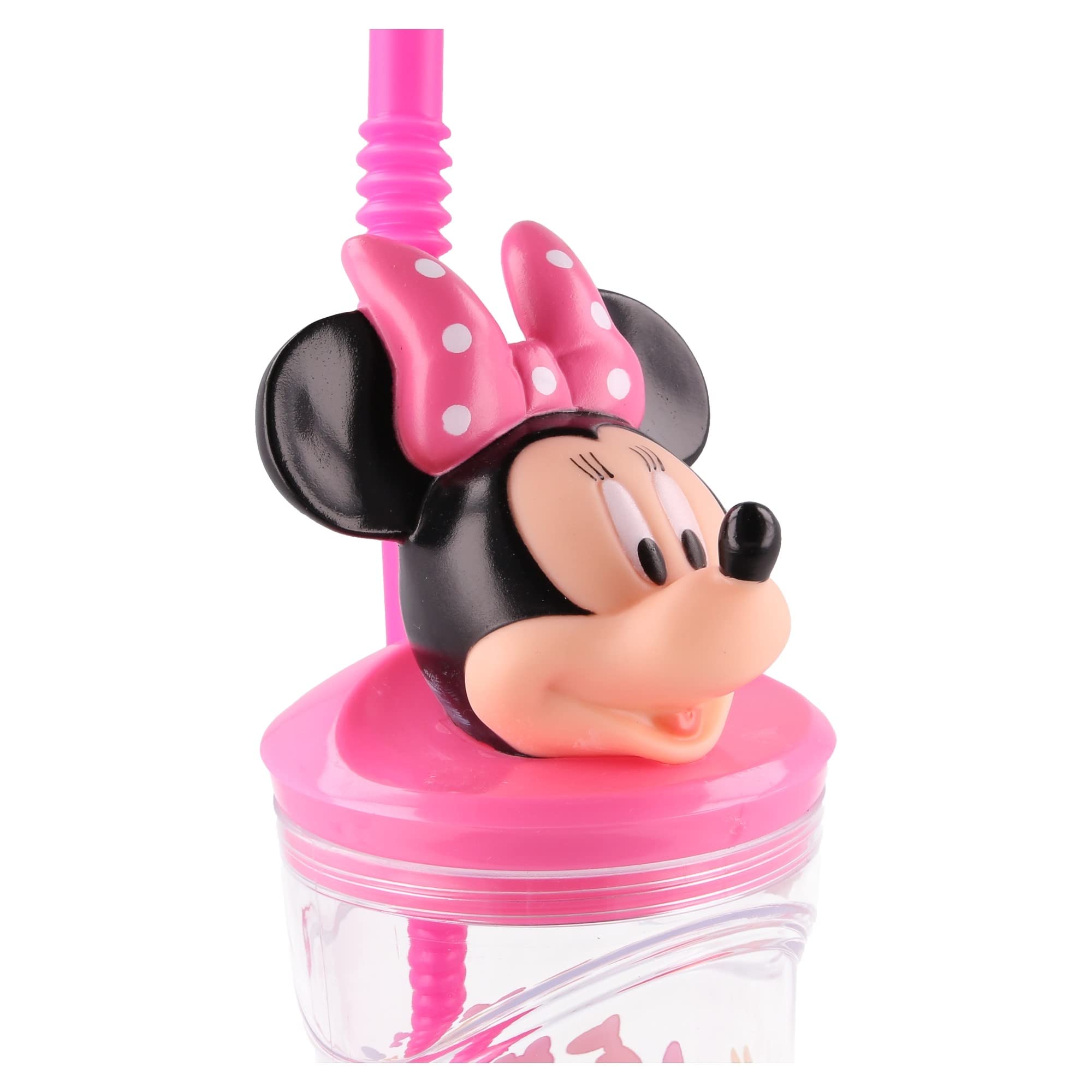 Stor84124975116623D Figurilla Vaso, 360 ml Capacidad, Minnie Arcos Tan Atrevidos