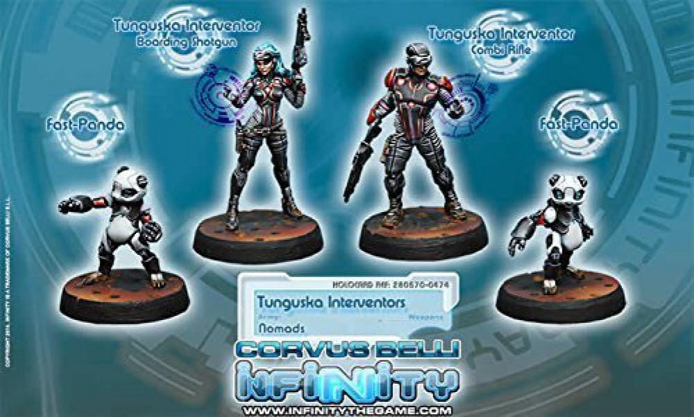 Nomad Tunguska Interventors Miniatures Corvus Belli