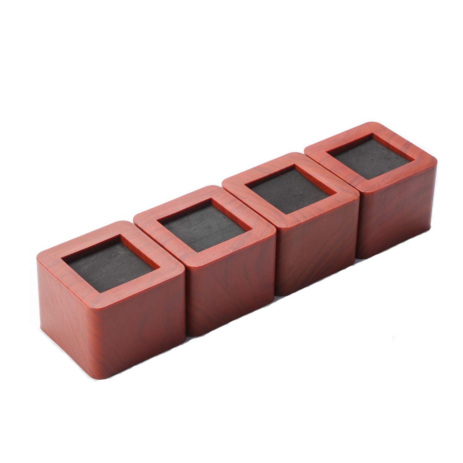 Nisorpa 4 Pack Bed Risers 3 Inch Heavy Duty Elephant Feet Chair Raiser