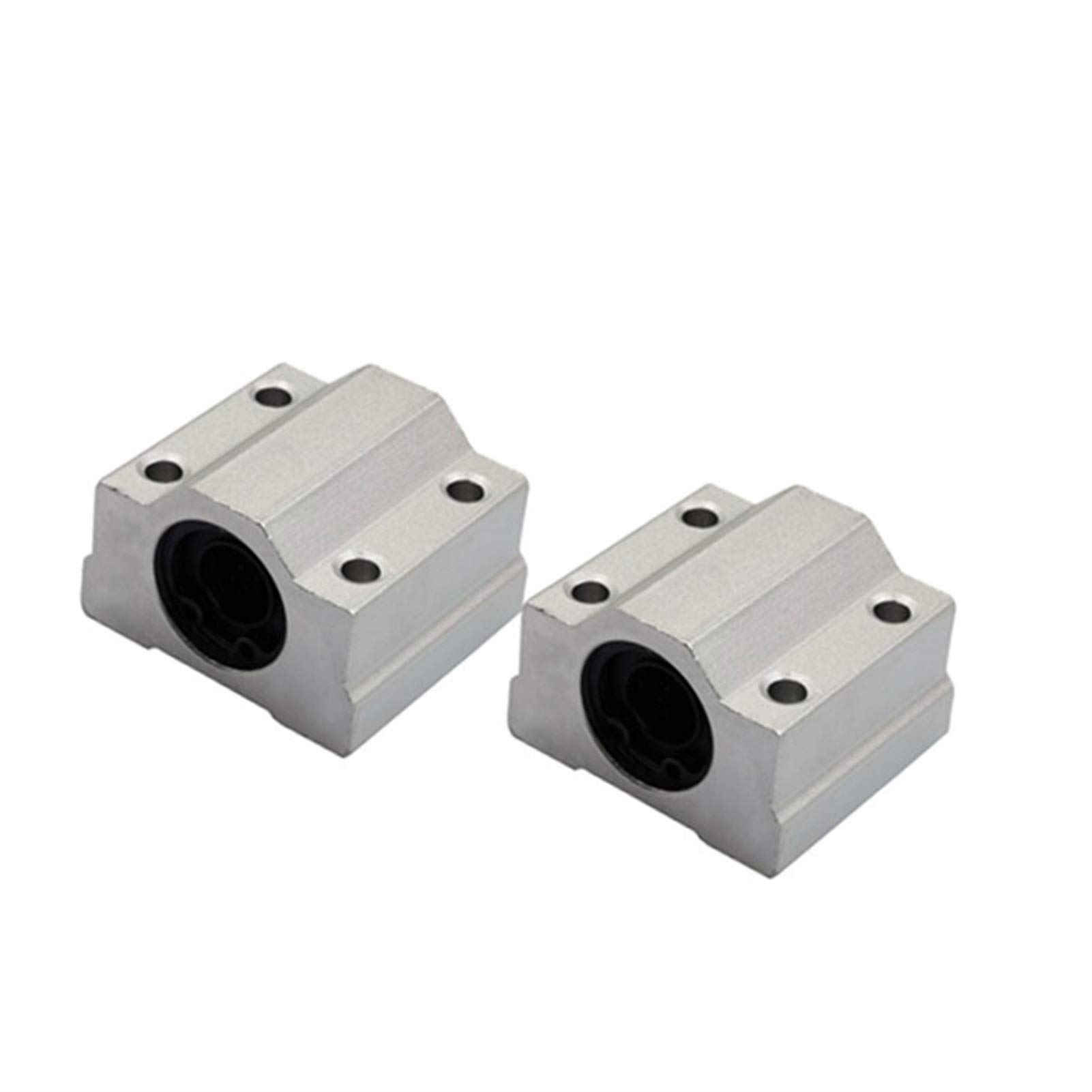 RCGKNNMUZ 4pcs Linear Motion Bearing Slides, Type SCS6UU-SCS20UU, SCS8LUU-SCS20LUU, Length 6-20mm, Mainly Used for CNC Parts, 3D Printer Parts, Precision Machine Tools(SCS6UU)