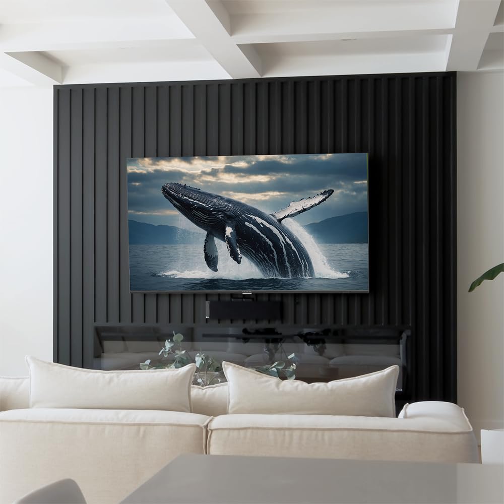 Cecotec Smart TV, Televisor QLED de 43 Pulgadas Resolución 4K UHD V4 Series VQU40043. Google TV, Dolby Vision&Atmos, VRR, HDMI 2.1, USB 3.0, HDR10, 16 GB ROM, Google Voice Assitant, Chromecast