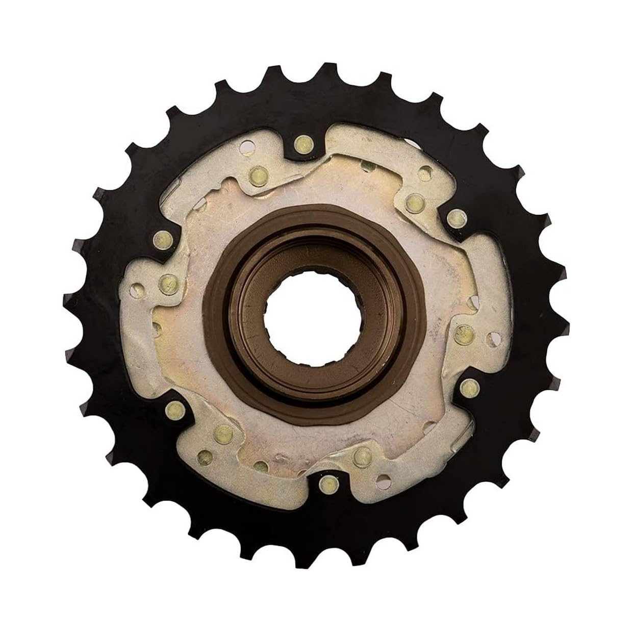Schraubkranz MF-TZ510 7-Fach, 14-16-18-20-22-24-28, Braun/Schwarz