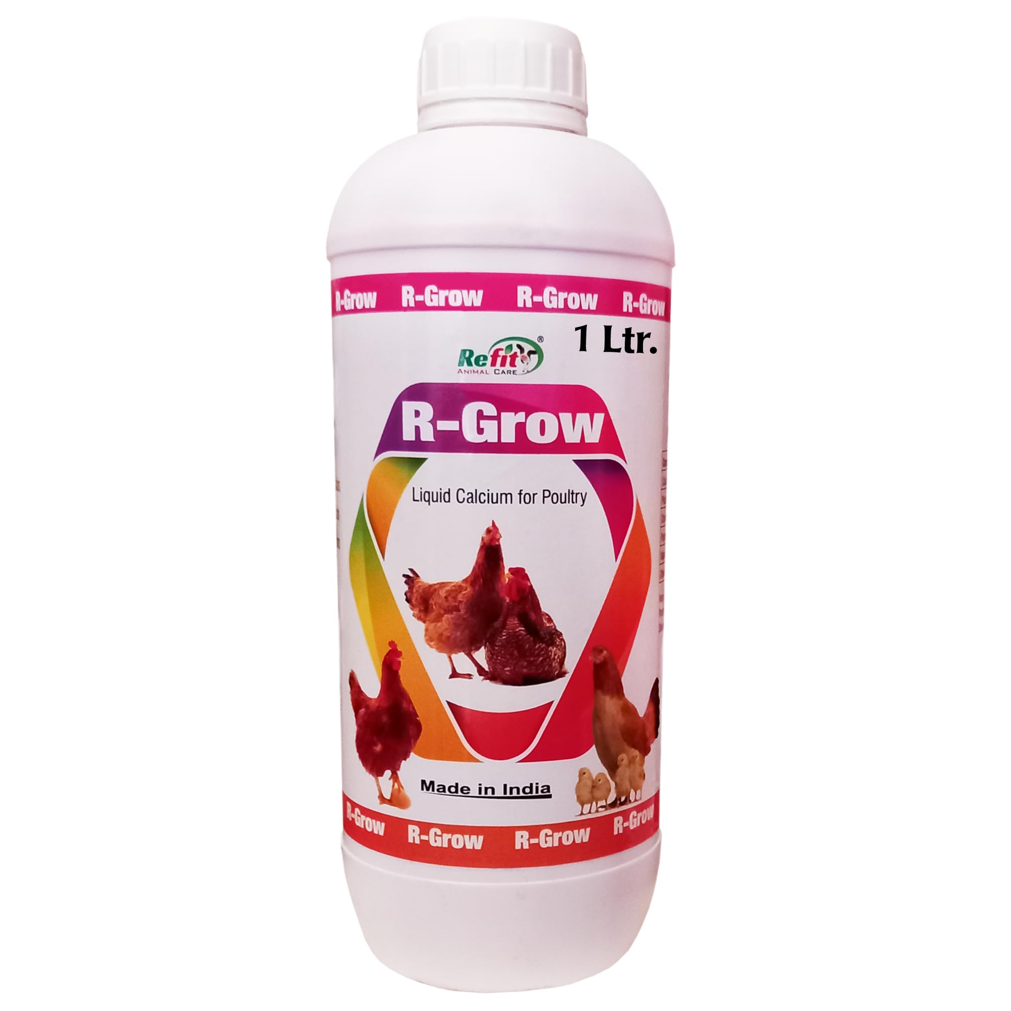 REFIT ANIMAL CARE Liquid Calcium for Birds Poultry | Calcium for Birds | Birds and Poultry Liquid Feed Calcium Supplement for Birds, Poultry, Hen, & Chicken (1 Liter) - R-Grow (B08JM1M8N7) Amazon Price History, Amazon Price Tracker