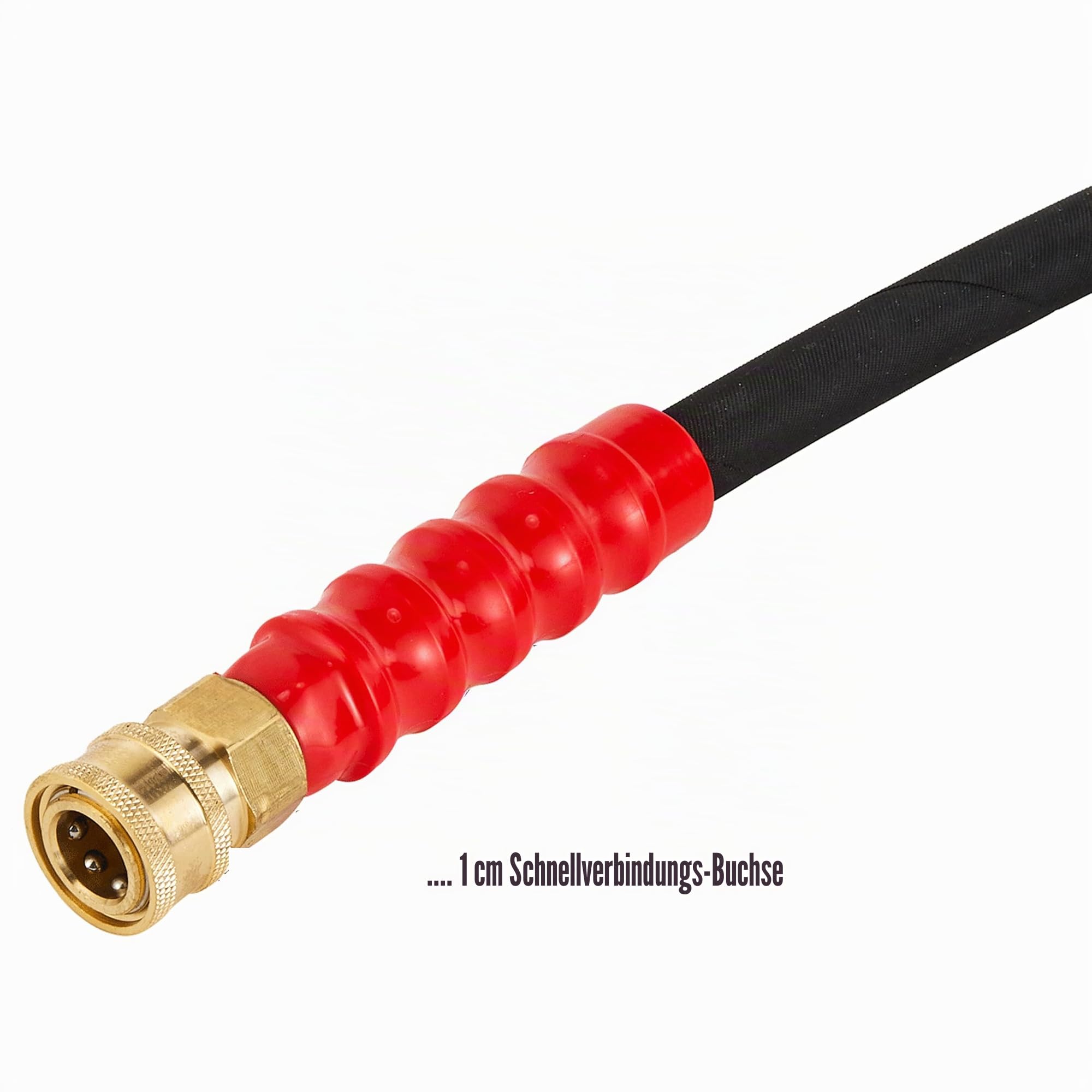 Tool Daily Schlauch für Hochdruckreiniger, 3/8 Zoll x 15m, 276 bar | mit 3/8-Zoll-Schnellkupplung und hochfestem Drahtgeflecht, ideal für den Dauereinsatz