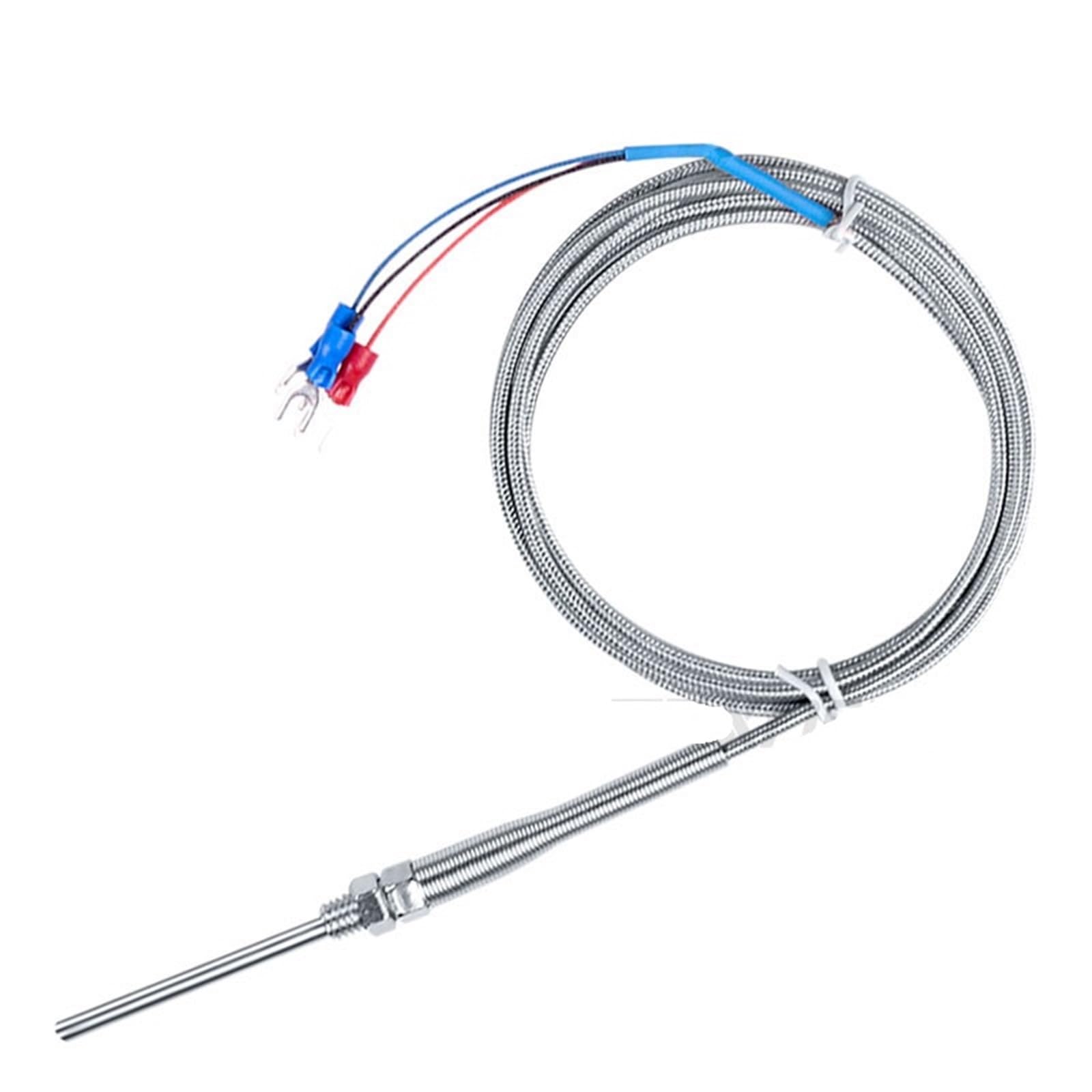 Capteur de température RTD KJ PT100 400-800degrés, sonde M5, thermocouple thermique, capteur industriel, 1pièce(Pt100,150mm)