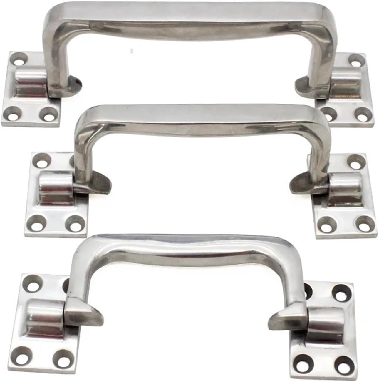 304 Stainless Steel Load-Bearing Solid Handle, Tools, Instruments, Machinery, Industrial Equipment, Cabinet Door, Movable Handle 1Pcs(DK2082-1)